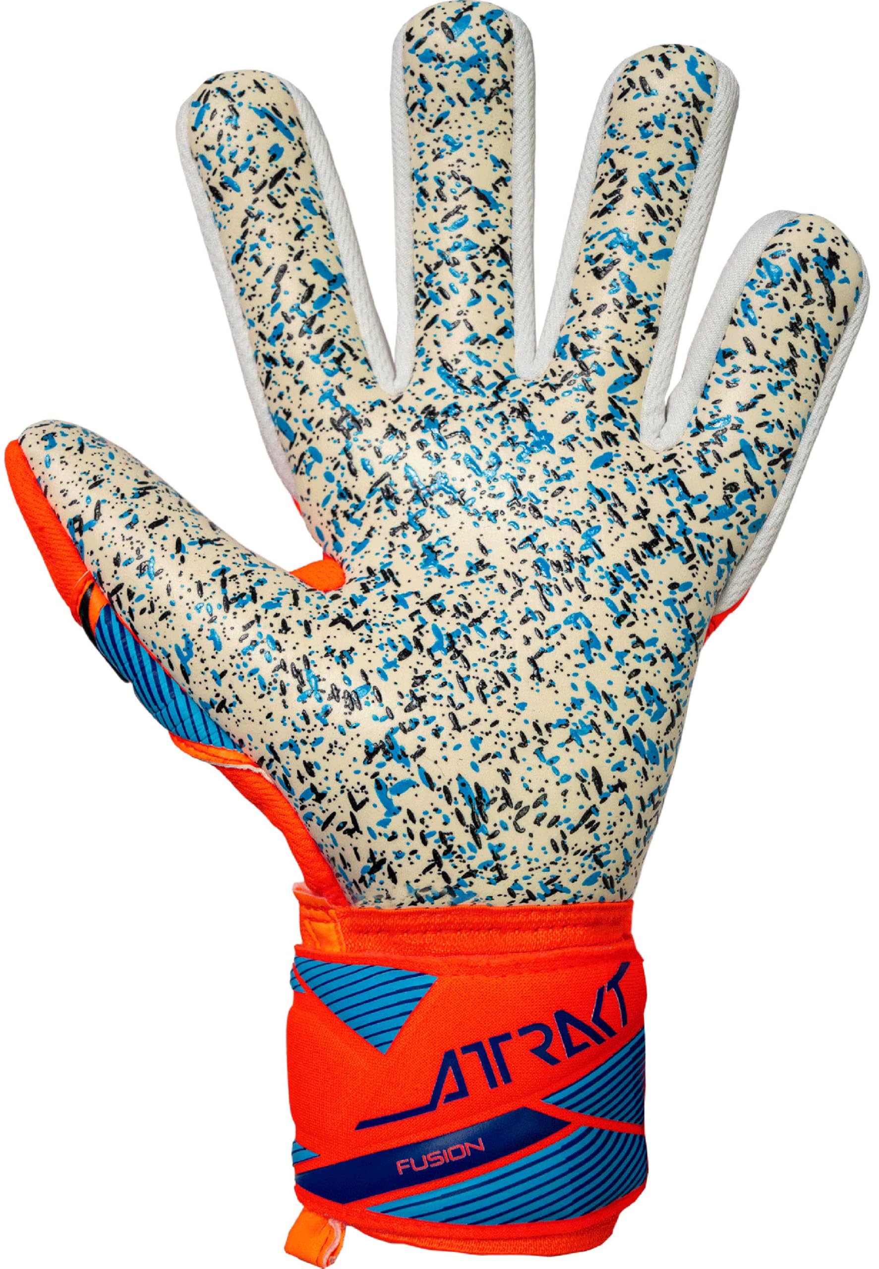 Reusch Guanti da portiere professionali da uomo e adulti, presa forte, schiuma adesiva professionale da 4 mm, vestibilità stabile, traspiranti, per allenamento e gioco, erba artificiale e erba