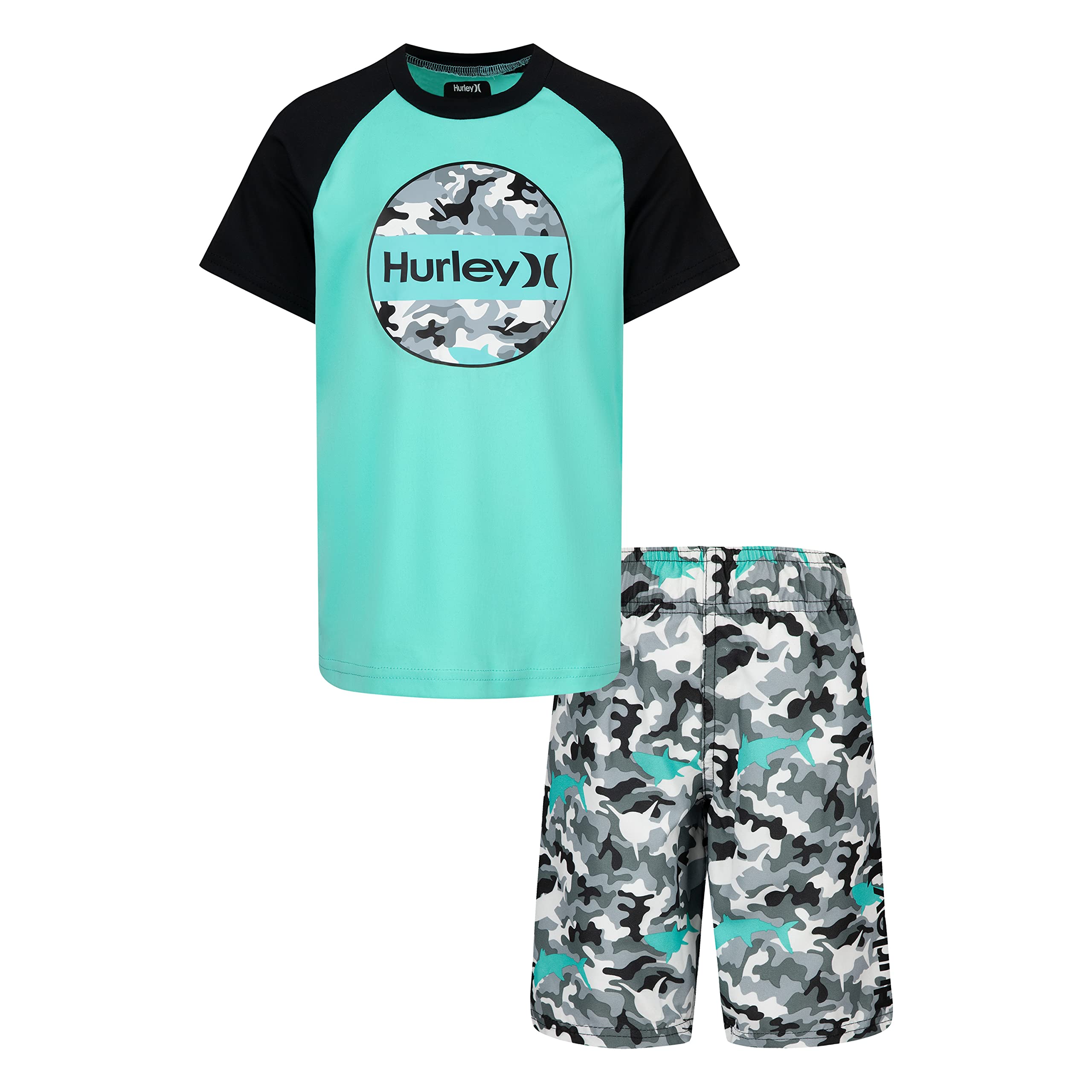 Hurley baby-boys Swim Suit 2-piece Set