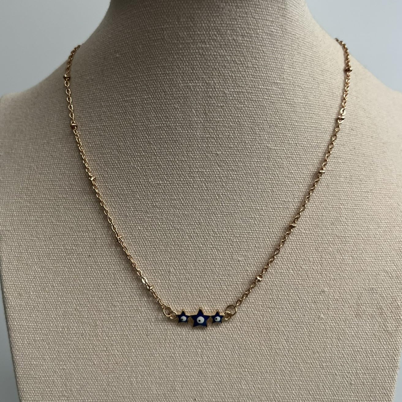 VIE Evil Eye Pendant, Stars (JIT)