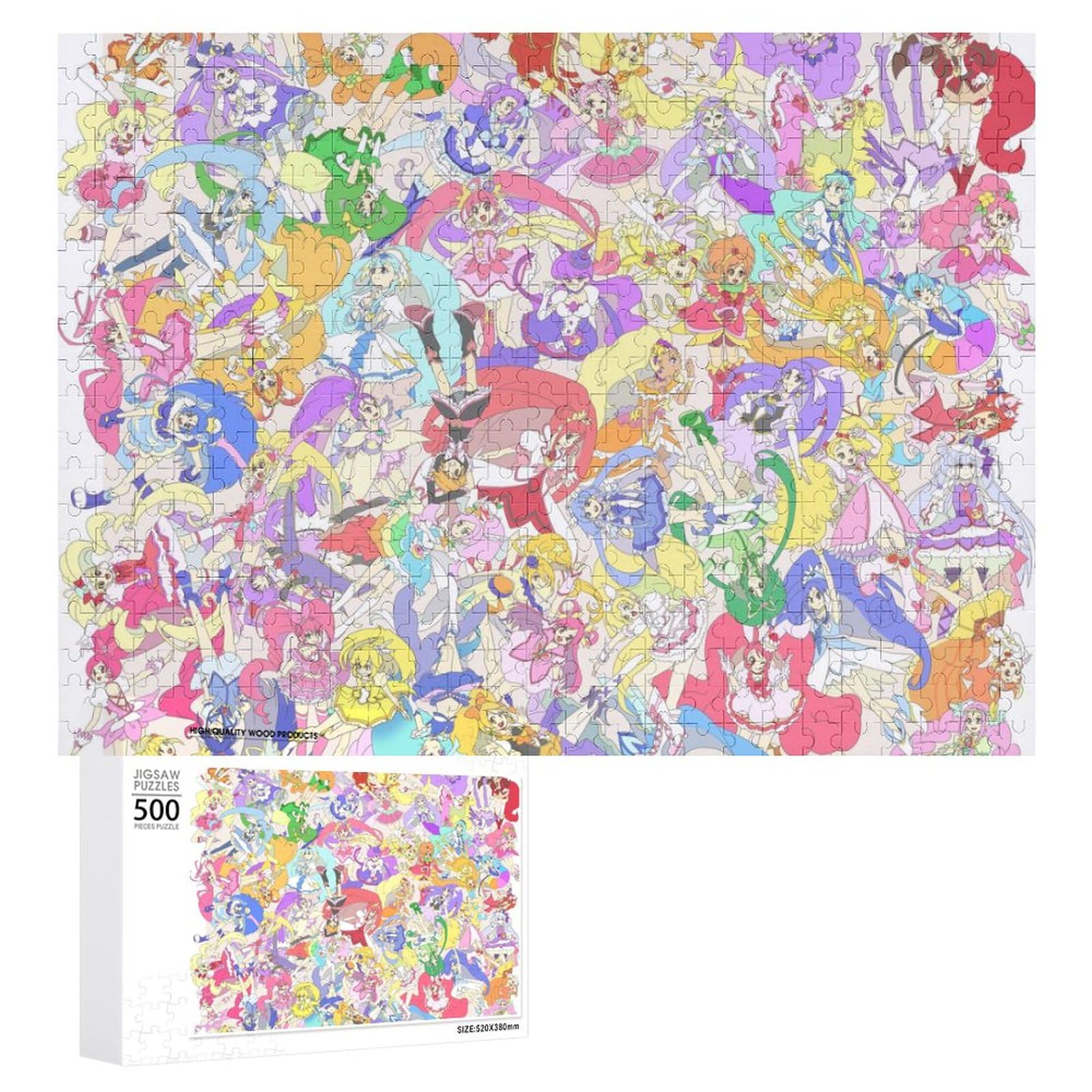 Amazon.co.jp: プリキュア ジグソーパズル 木製パズル 300 PCS 500 PCS