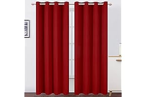 Red Blackout Curtains: The Ultimate Guide to a Peaceful Sleep