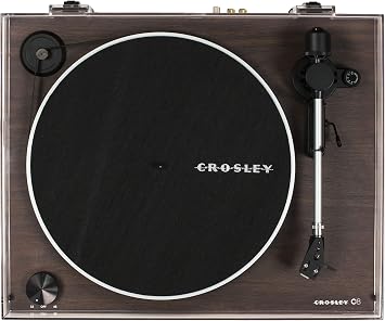 Crosley C8A-WA Record Player, Walnut