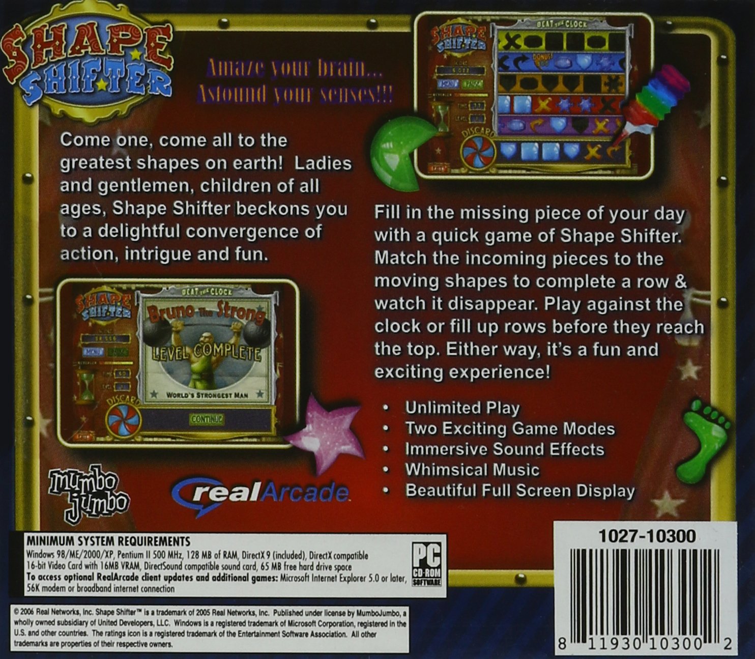 Real Arcade Shape Shifter - PC