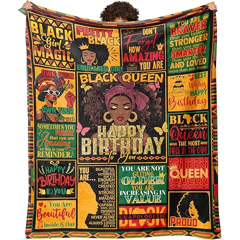 African American Birthday Gifts for Women, Birthday Gifts for Black Women, African ...
