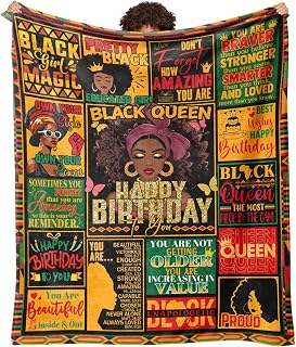 Birthday Gifts for Women, African American Birthday Gifts for Black Women