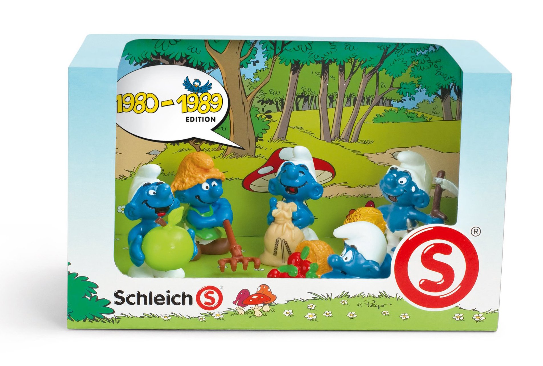 Figurine Schtroumpf Schleich Vintage Des Années 80 - Occasion - Collector