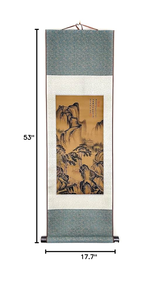 中華民国十五年內政部封　名家 唐伯虎【唐寅】氏の書卷绘、卷绘封箱 .旧蔵 中華民国十五年內政部封名家 唐伯虎【唐寅】氏の書卷绘、卷绘封
