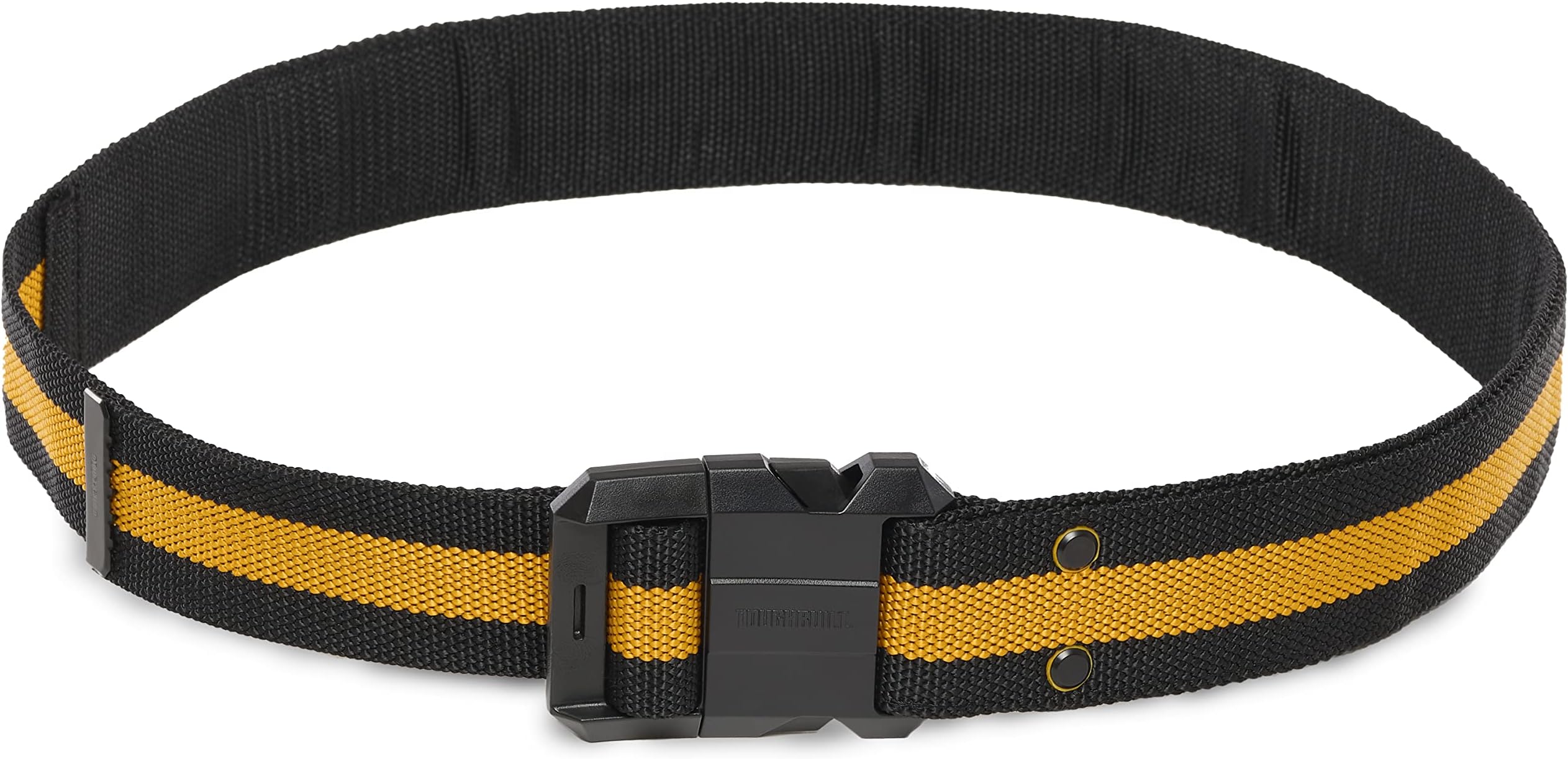ClipTech Series – Work Belt, Heavy-Duty Adjustable Tool Belt with Reinforced Buckle, Custom-Fit Padding, High-Strength Webbing for Contractors, Builders, Jobsite Professionals (TB-CT-42)