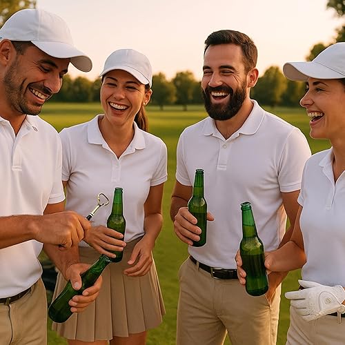 Miniatura 3 de Abrebotellas de hierro, abridor de botellas de vino, hecho en Estados Unidos, para palos de golf, cerveza, vino, para amantes del golf, accesorios