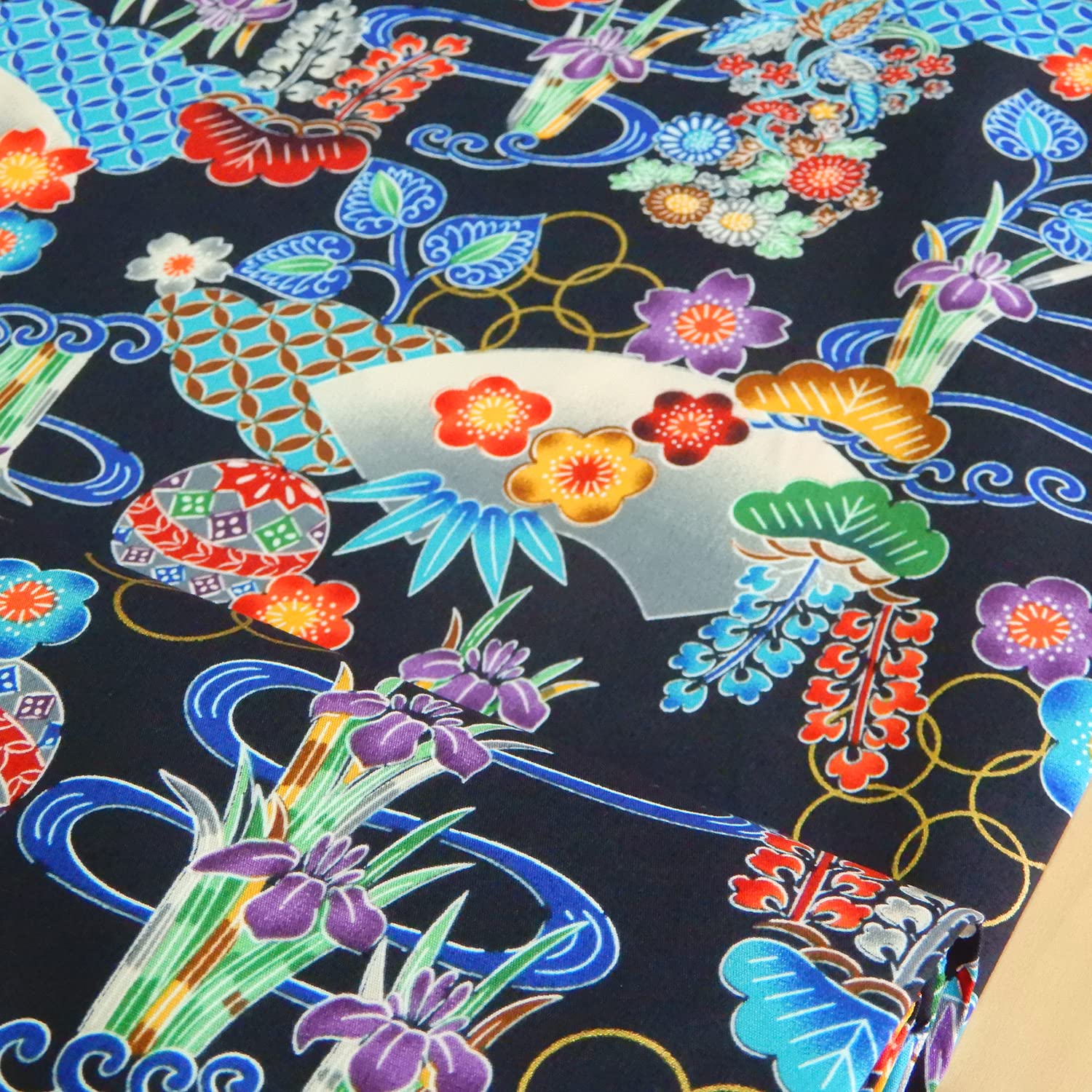 プロフ必読☆丹後縮緬☆琉球紅型☆上質 プロフ必読☆丹後縮緬☆琉球紅型☆上質 - メルカリ