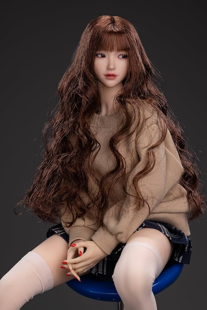 i8toys 本物フェイス 小萌 現貨i8toys 1/6 小萌Mandy I8-H004 可動眼女兵人頭雕5款可選