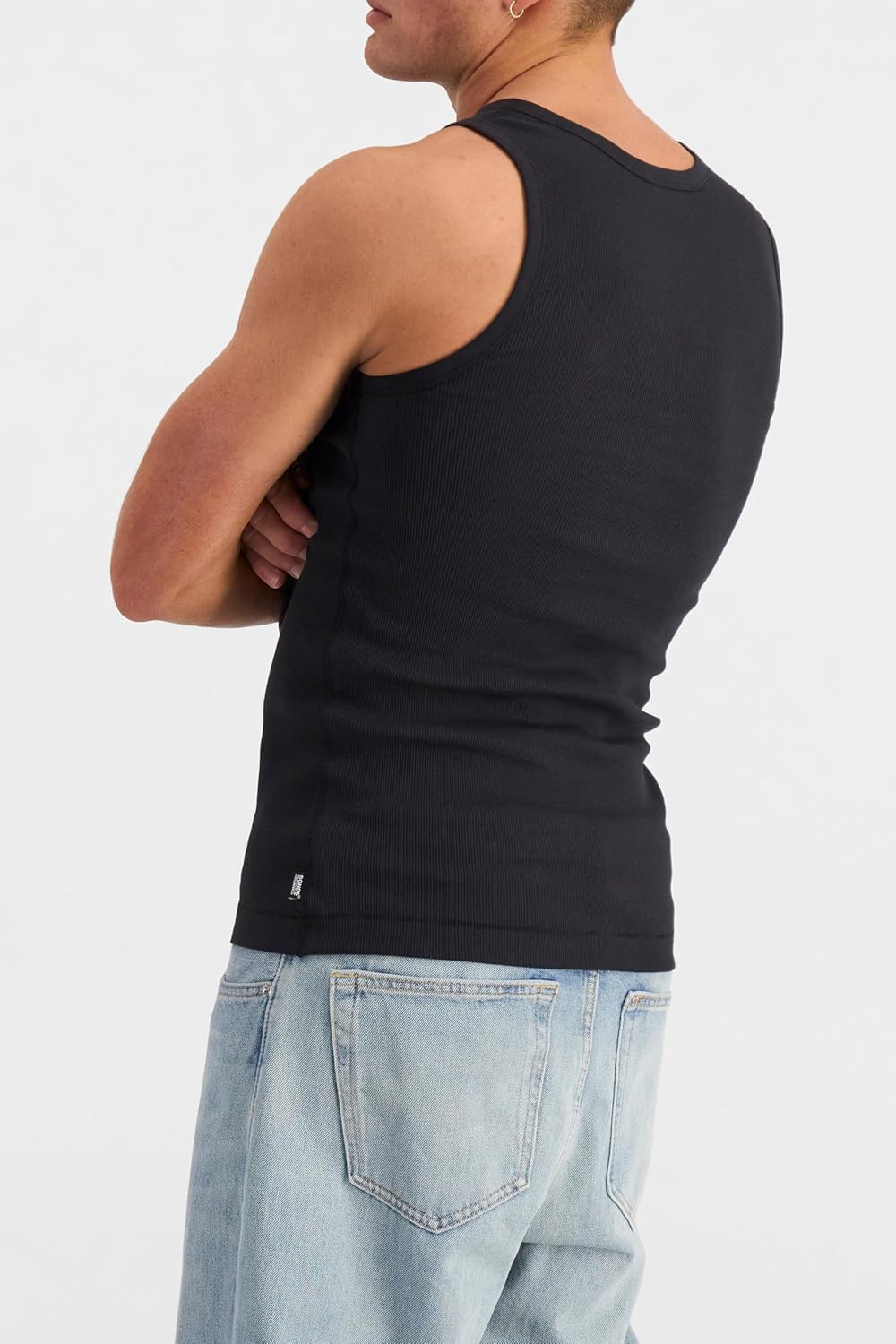 Bonds Mens Soft Bonds Chesty Tank Undershirt in 100% Cotton Rib for Men, 2-Pack - Image 4