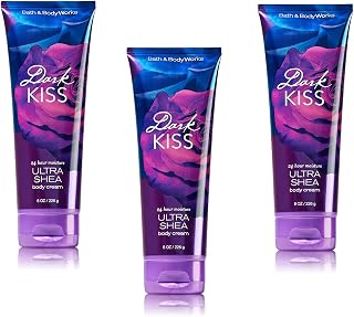 Bath & Body Works Ultra Shea Body Cream Dark Kiss Scent Pack of 3