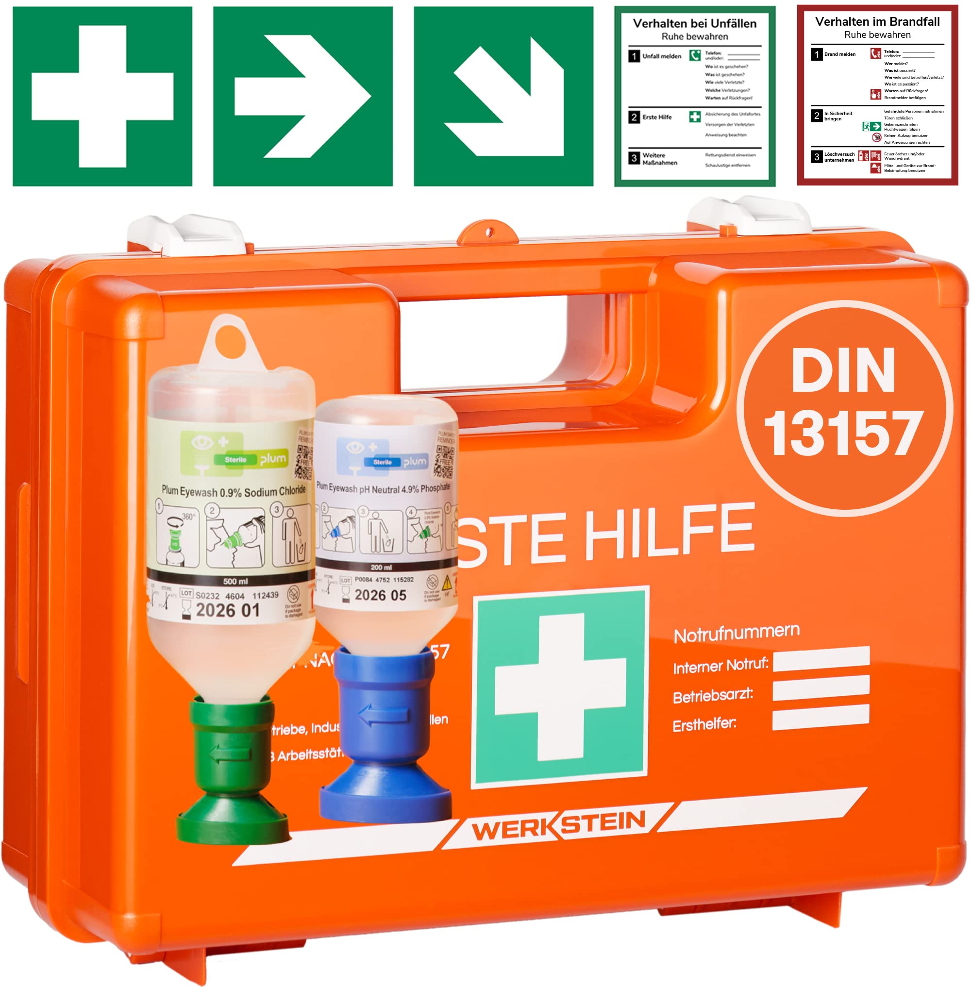 EHK 13157 + AF 200 Blau & 500 Grün