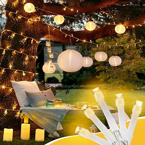 Miniatura 7 de WASTROYAL- Guirnalda extralarga de 300 luces led, 100 pies, crean un deslumbrante brillo azul ideal para envolver árboles, decorar ventanas, rieles