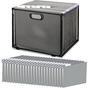 Organizador De Archivos Colgante De Malla, Folder Colgante
