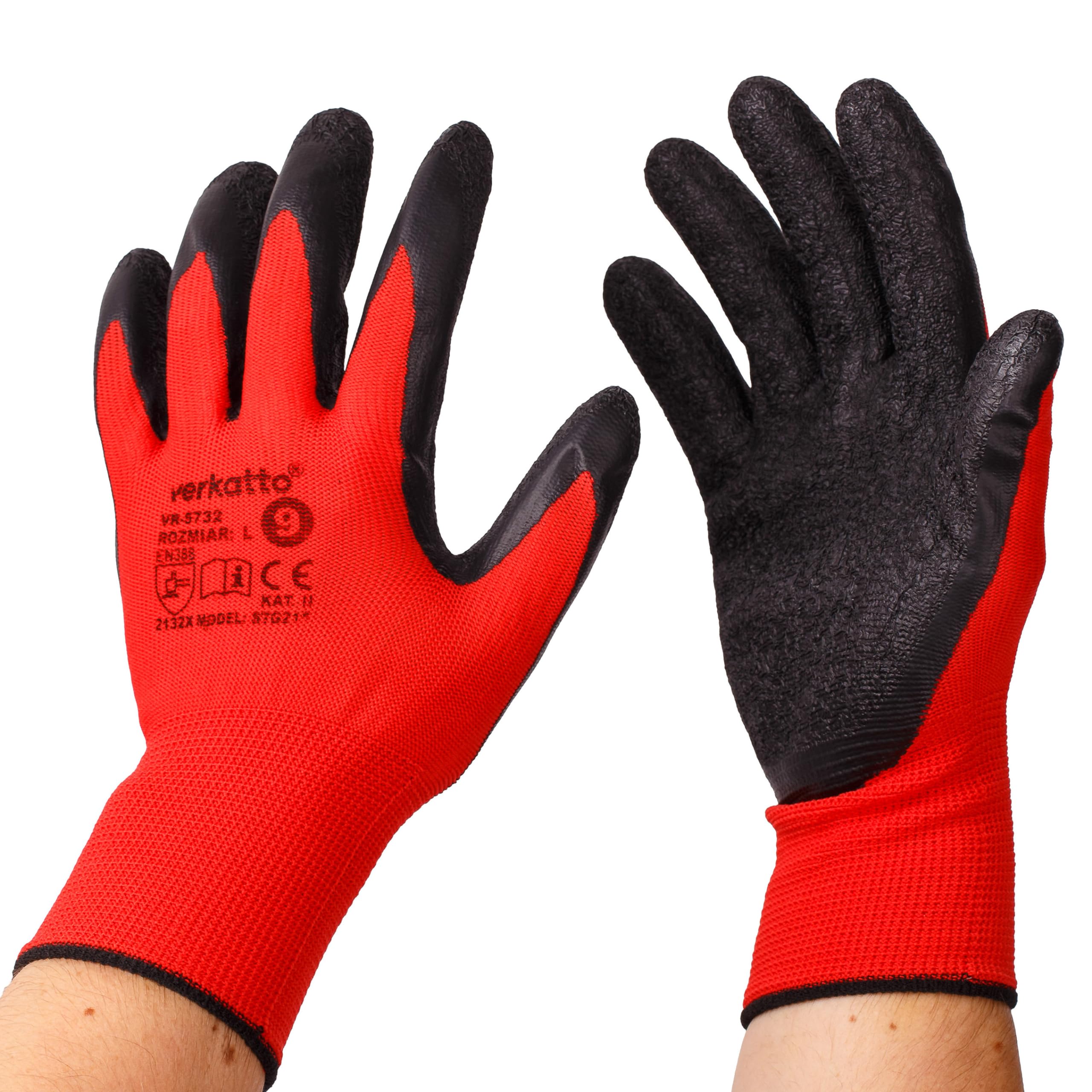 Werkhandschoenen latex coated - De Bondt