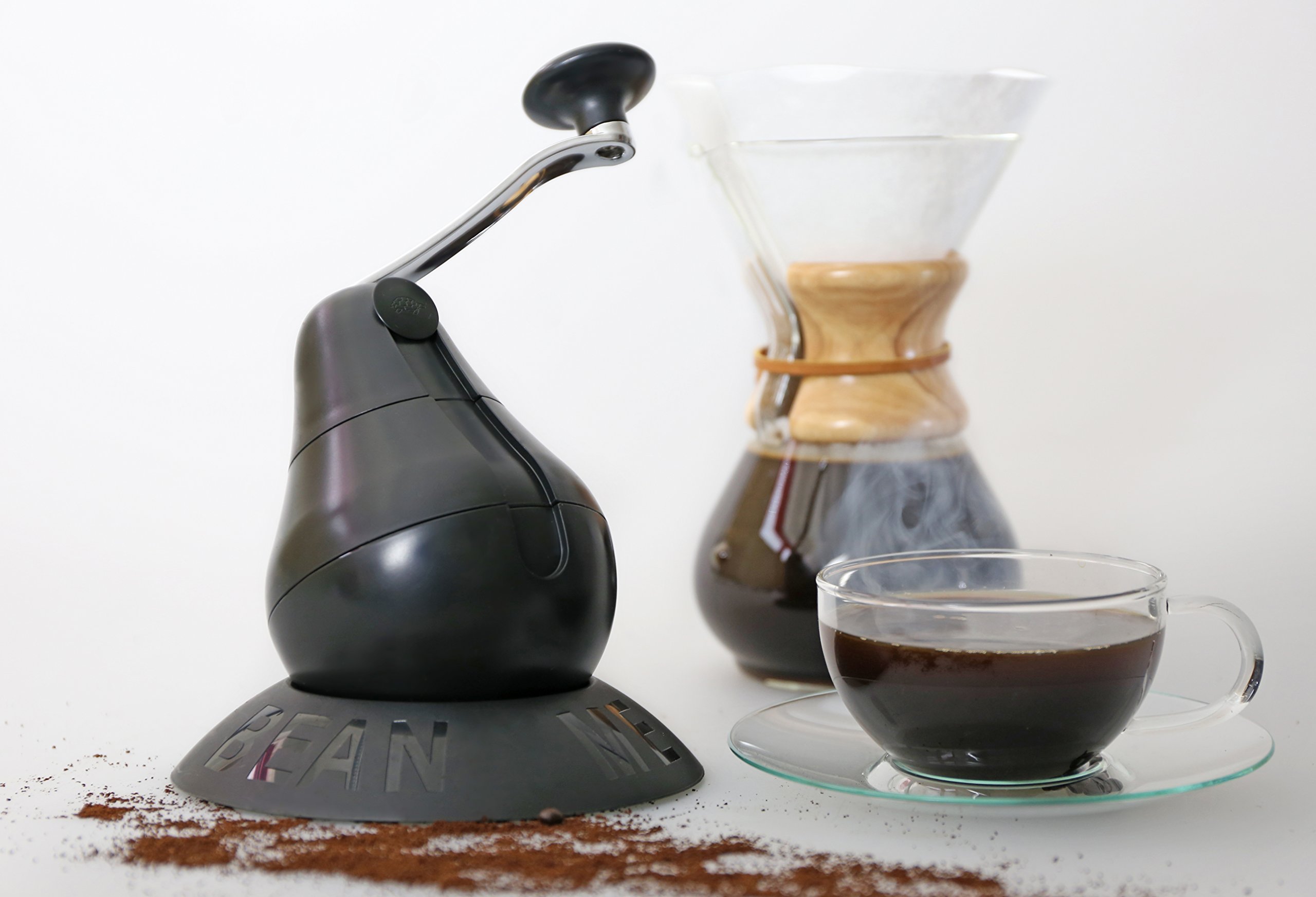 Finum Bean Me Up Coffee Grinder - Black -4