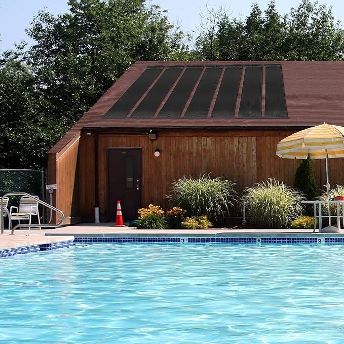 Calentador solar para piscina IRONMAX 2.5 x 20 pies miniatura 2