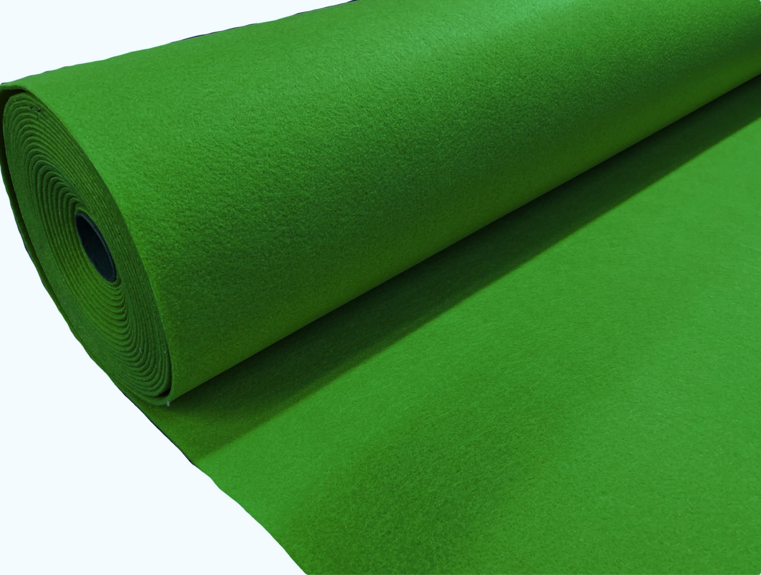 Felt Fabric Plain Colour Polyester 3 Different Sizes: A4 Sheets/Half metre/Metre 90cm Wide (Emerald Green, Half Metre (50cm x 90cm))