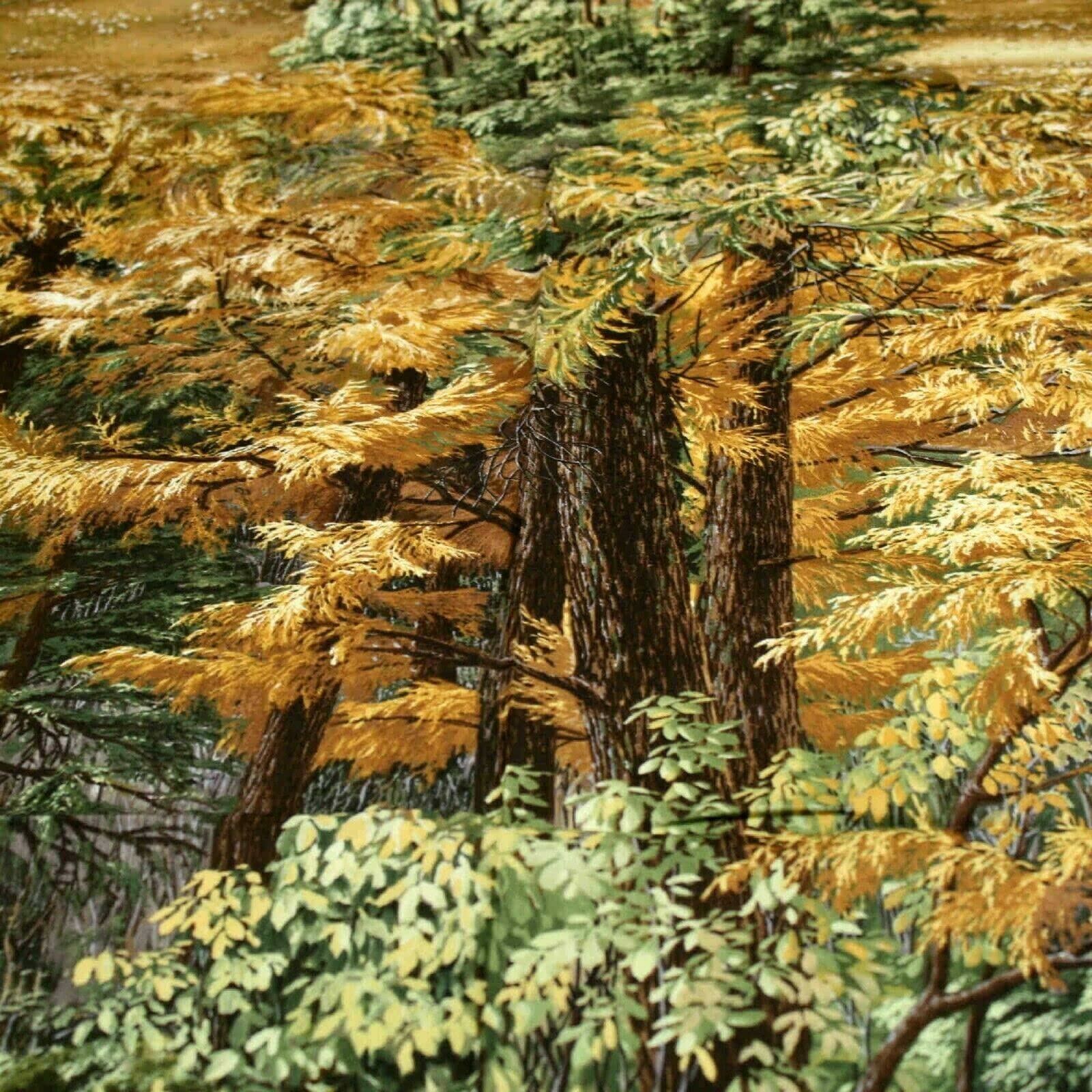 Woffsong Cotton Fabric Quilting Panel by Exclusively Quilters 60cm Length