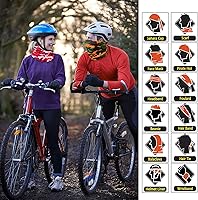 Vista 5 de Tarpop 30 unidades de polainas para el cuello, bufanda, banda elástica para la cabeza que absorbe el sudor para mujeres y hombres, deportes, yoga