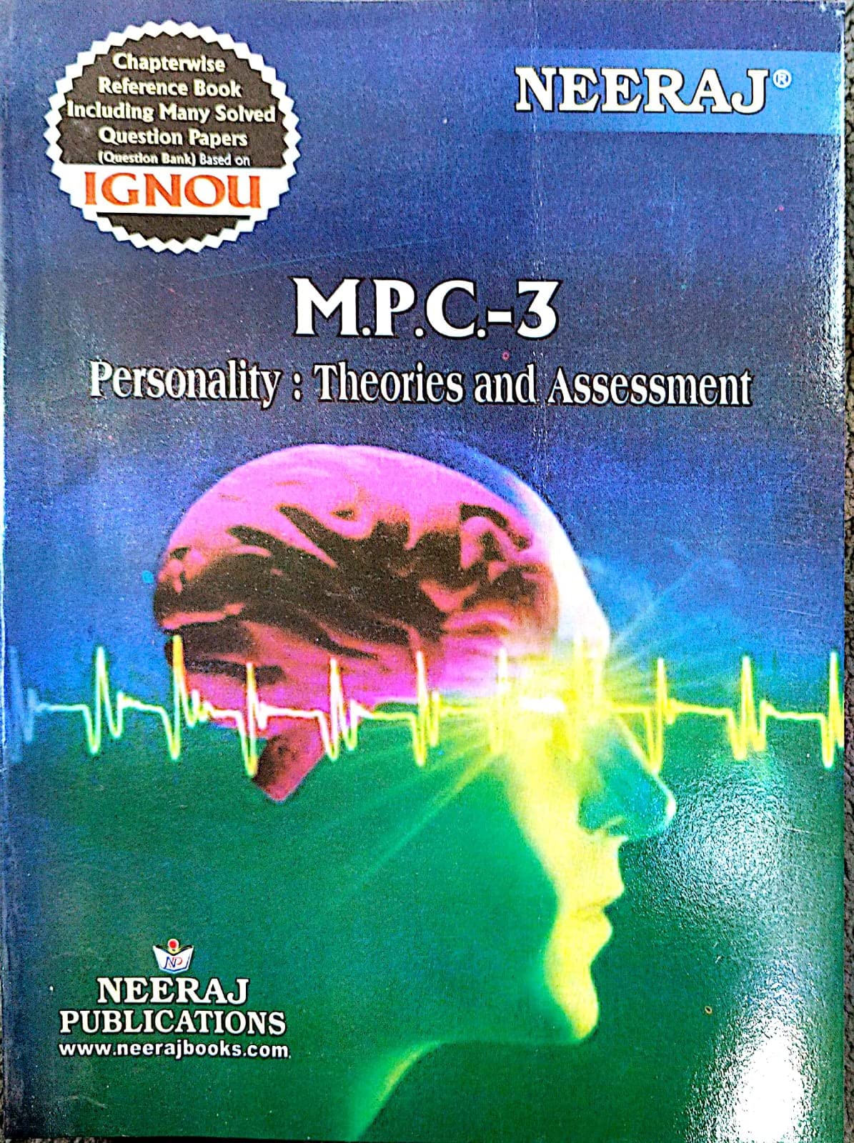 Buy IGNOU SAMPLE PAPER MA PSYCHOLOGY (MPC-3) ENGLISH MEDIUM GUIDE Book ...