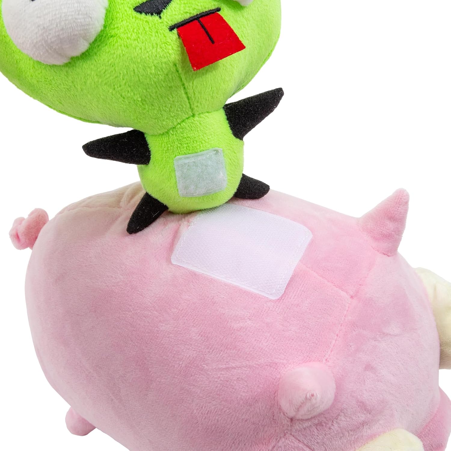 Nickelodeon Invader Zim Gir Riding Pig 10-Inch Plush, Huggable Soft Stuffed Animal