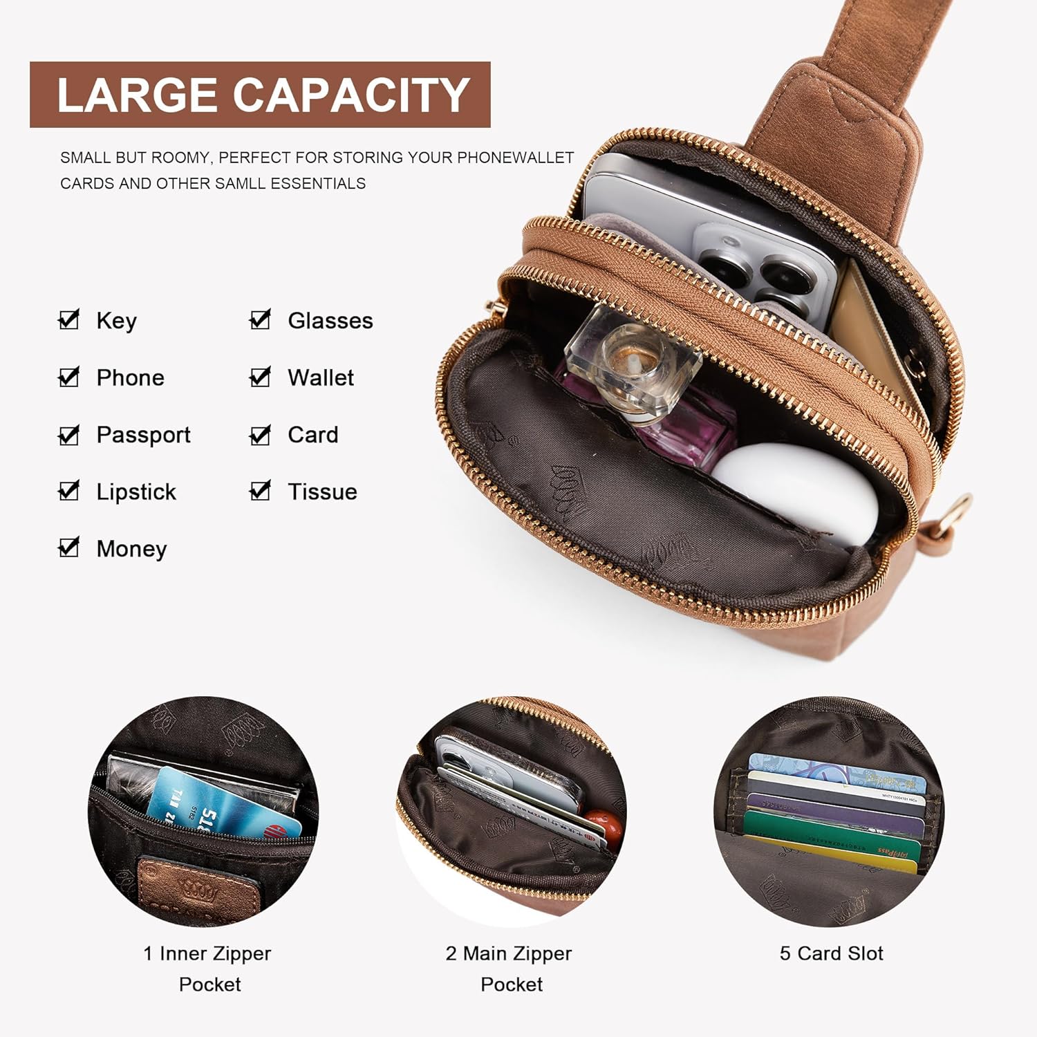 Crossbody Sling Bags & Fanny Packs - Women's Belt Bag Gifts - Image 4