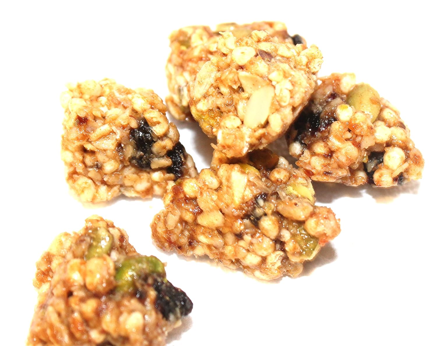 Bcuz Granola Bites 3 oz (Cherry-Pistachio, 3 Ounces (Pack of 3))