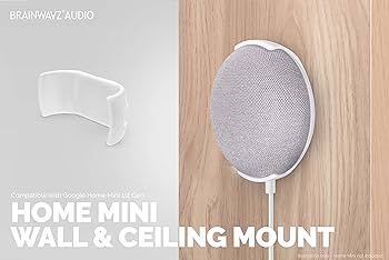 Google  Mini 4個セット Amazon | Brainwavz (GMN01) ネジなし壁&天井マウント Google Home