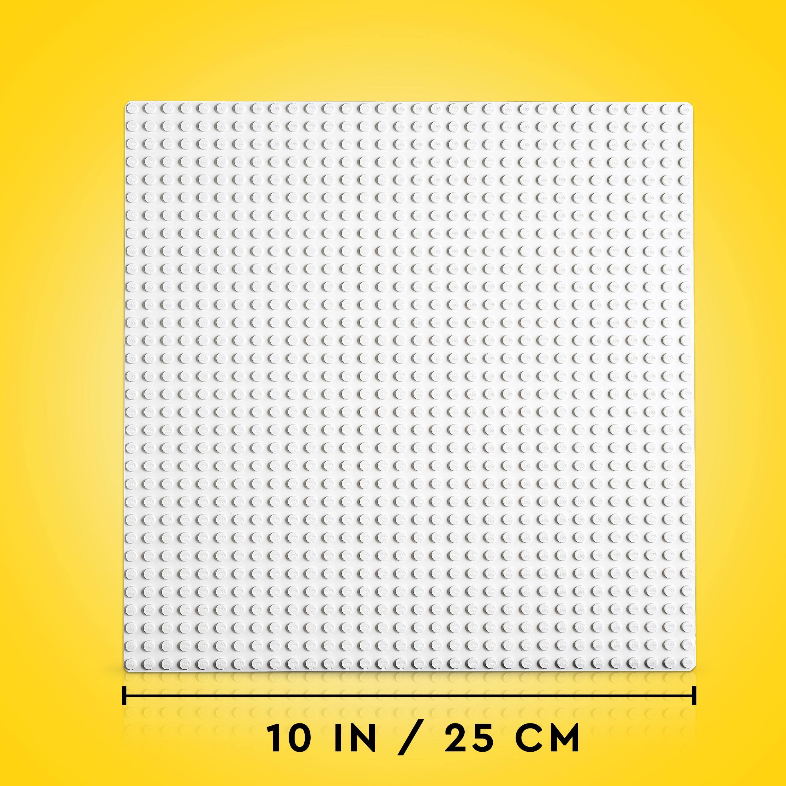 LEGO Classic White Baseplate 11026 Building Kit for Kids (1 Piece) 1