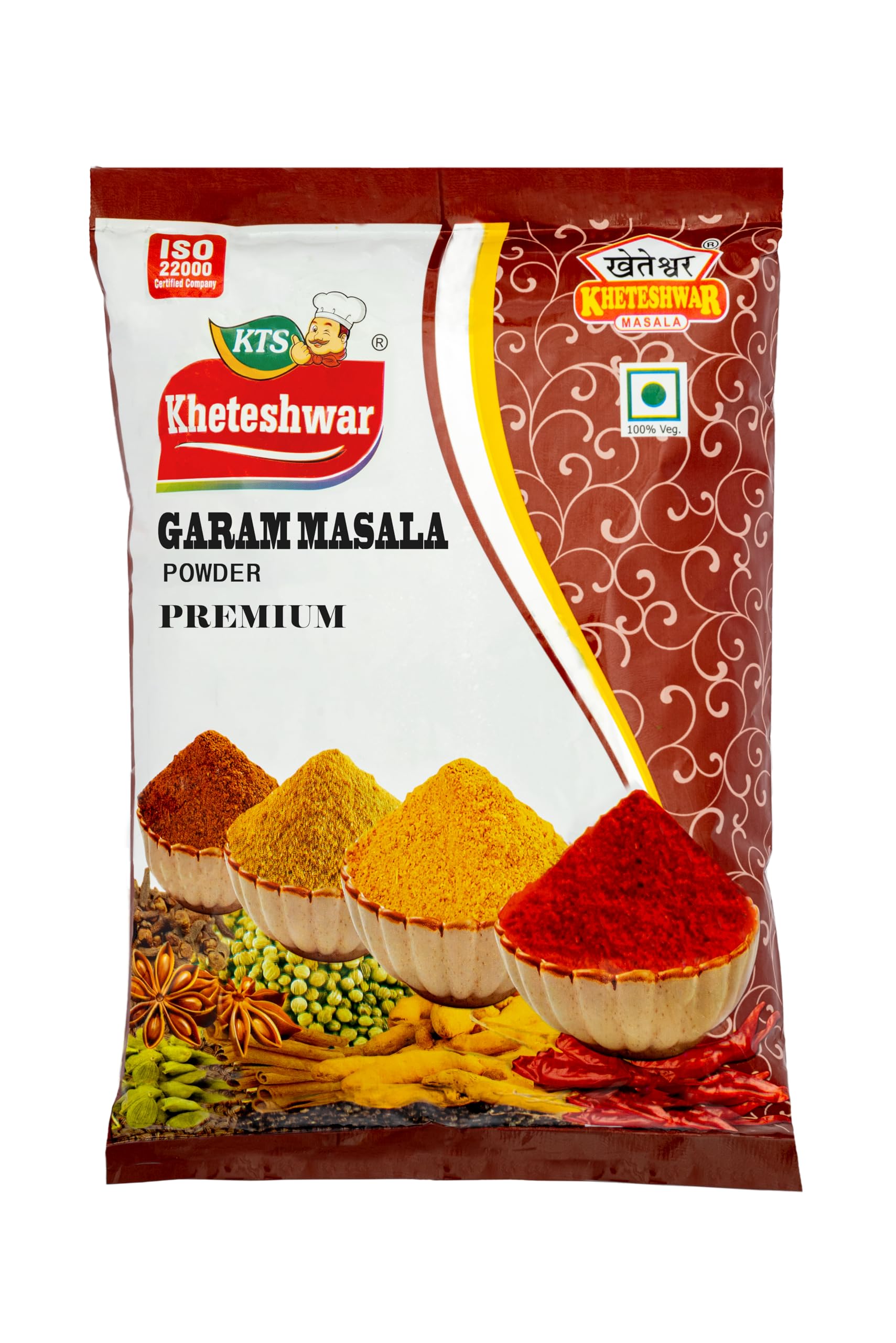 KHETESHWAR Organic Premium Garam Masala Powder 500g | Whole Masala for Rich and Aromatic Flavourful Cooking (500g) (B0CKKBBY9W) Amazon Price History, Amazon Price Tracker