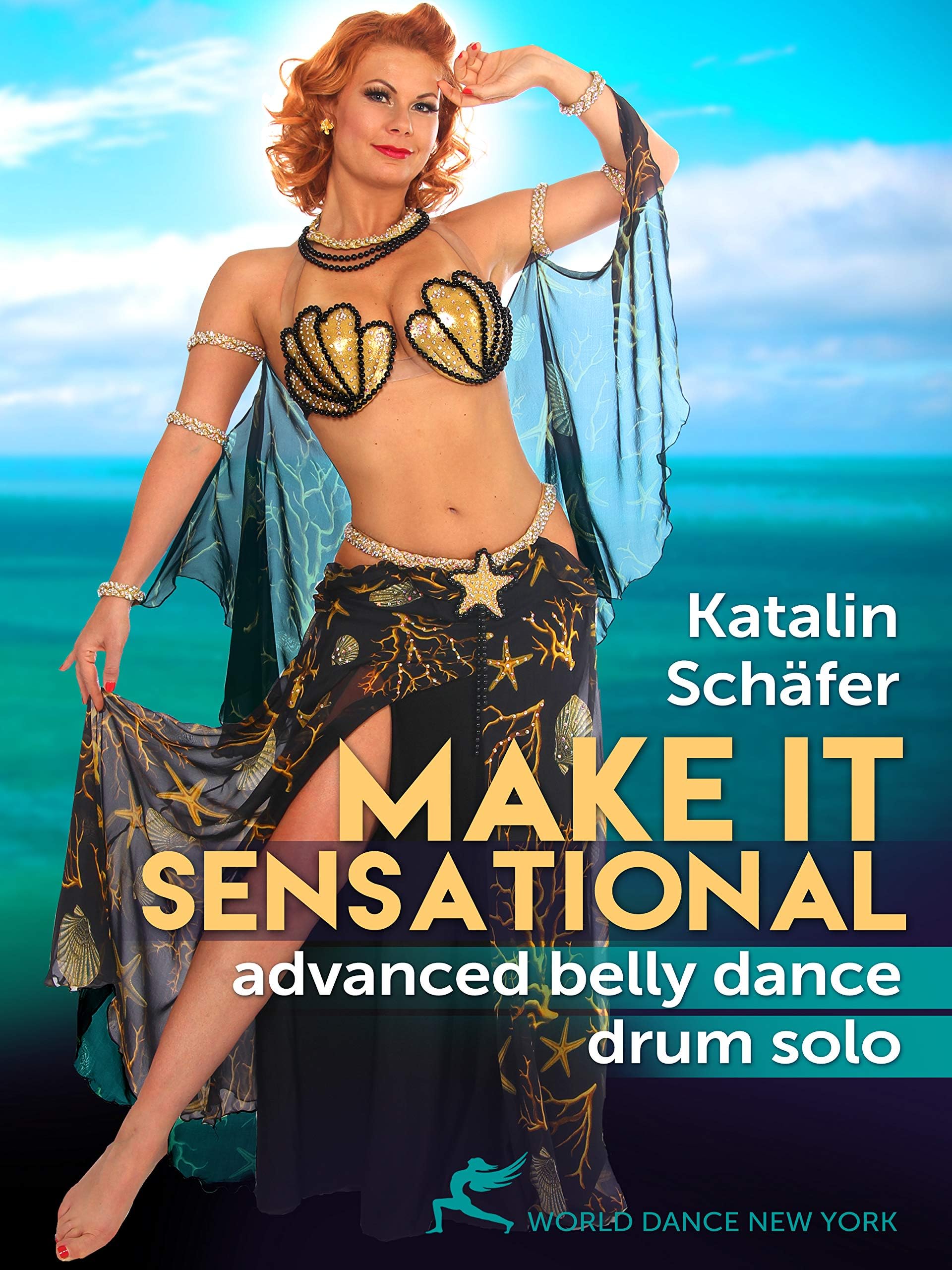 Make It Sensational - Advanced Belly Dance Drum Solo with Katalin Schafer