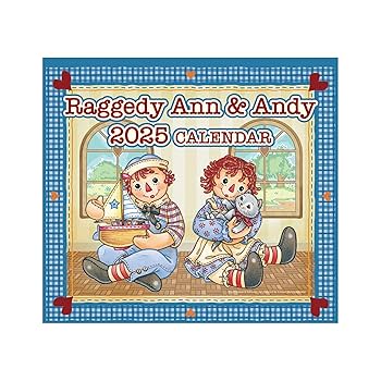 Amazon | ラガディ・アン＆アンディ 2025年壁掛けカレンダー