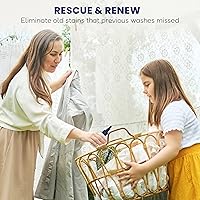 Vista 5 de Grandma's Secret Removedor de manchas de tela sin cloro, blanqueador y toxinas para ropa, elimina manchas, aceite, pintura, sangre y manchas