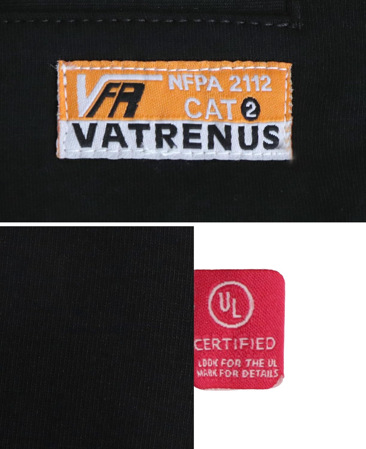 VATRENUS FR Shirt for Men Henley Midweight Utility Pocket Flame Resistant Long Sleeve Work Shirts NFPA2112 CAT2 - Image 4