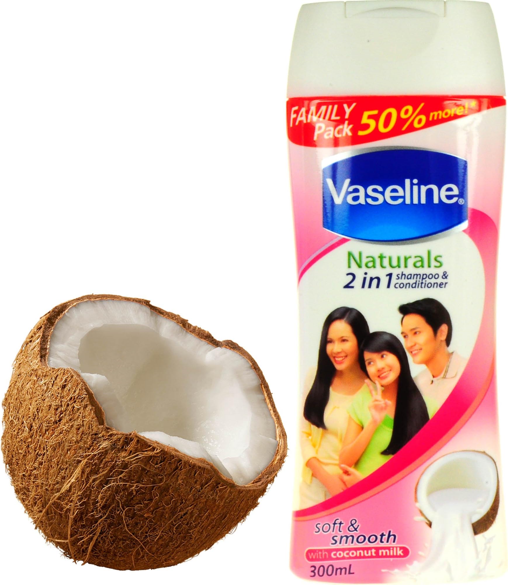 Vaseline Soft & Smooth Milk Nutrient Shampoo 275mL
