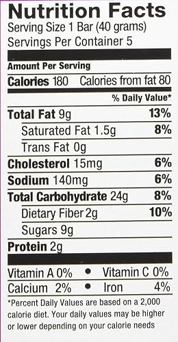 Miniatura 6 de Pamela's Products Sin gluten Whever Bars, especias de nuez con pasas, 7.05 onzas