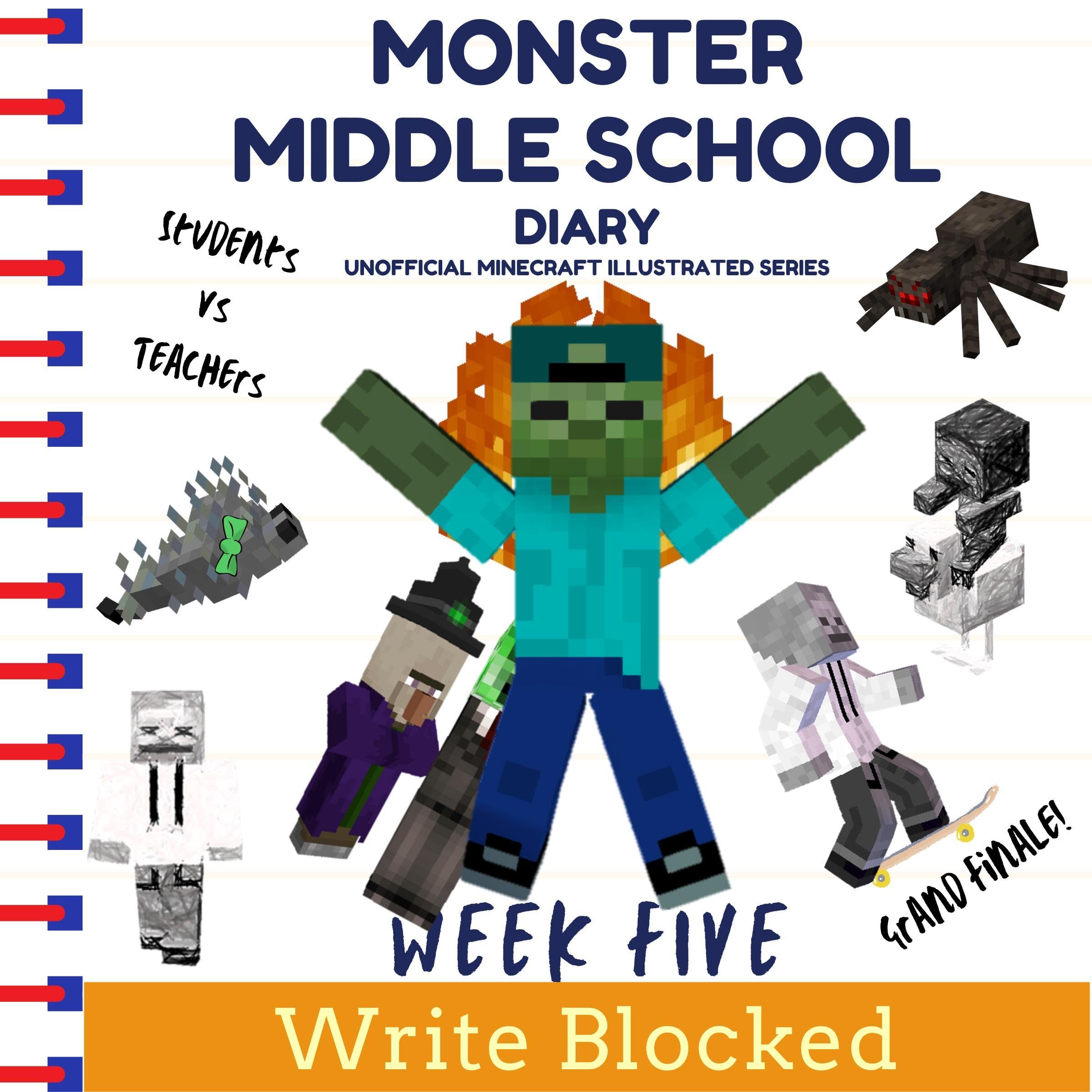Cover art for Monster Middle School Diary: Week Five