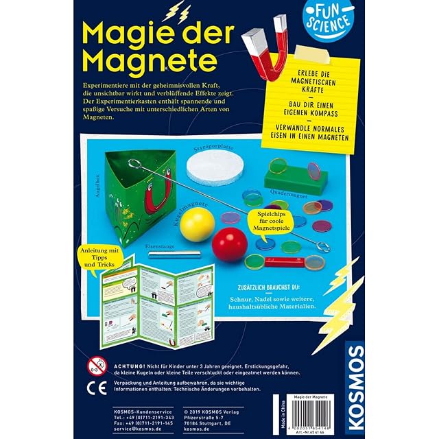 Foto 2 de 5 de Fun Science Magie der Magnete: Experimentierkasten