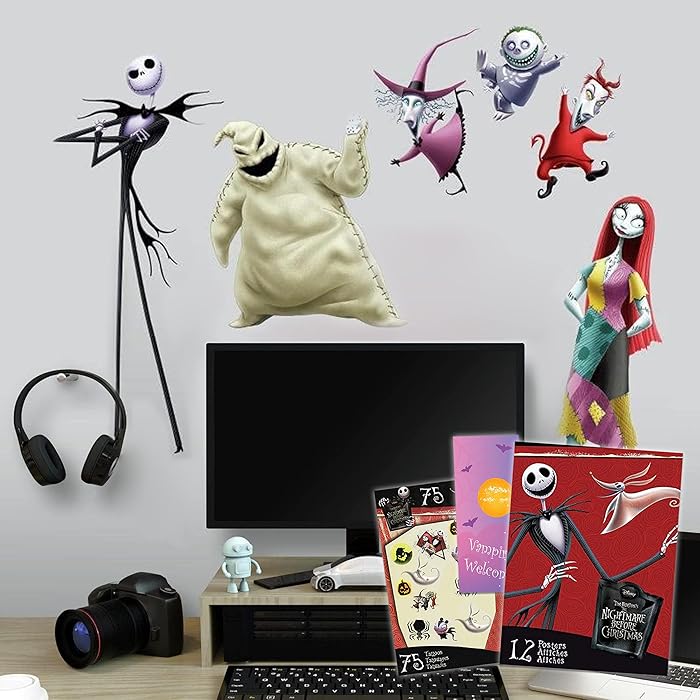 Buy RoomMates Nightmare Before Christmas Decal Set 21 Pc Nightmare