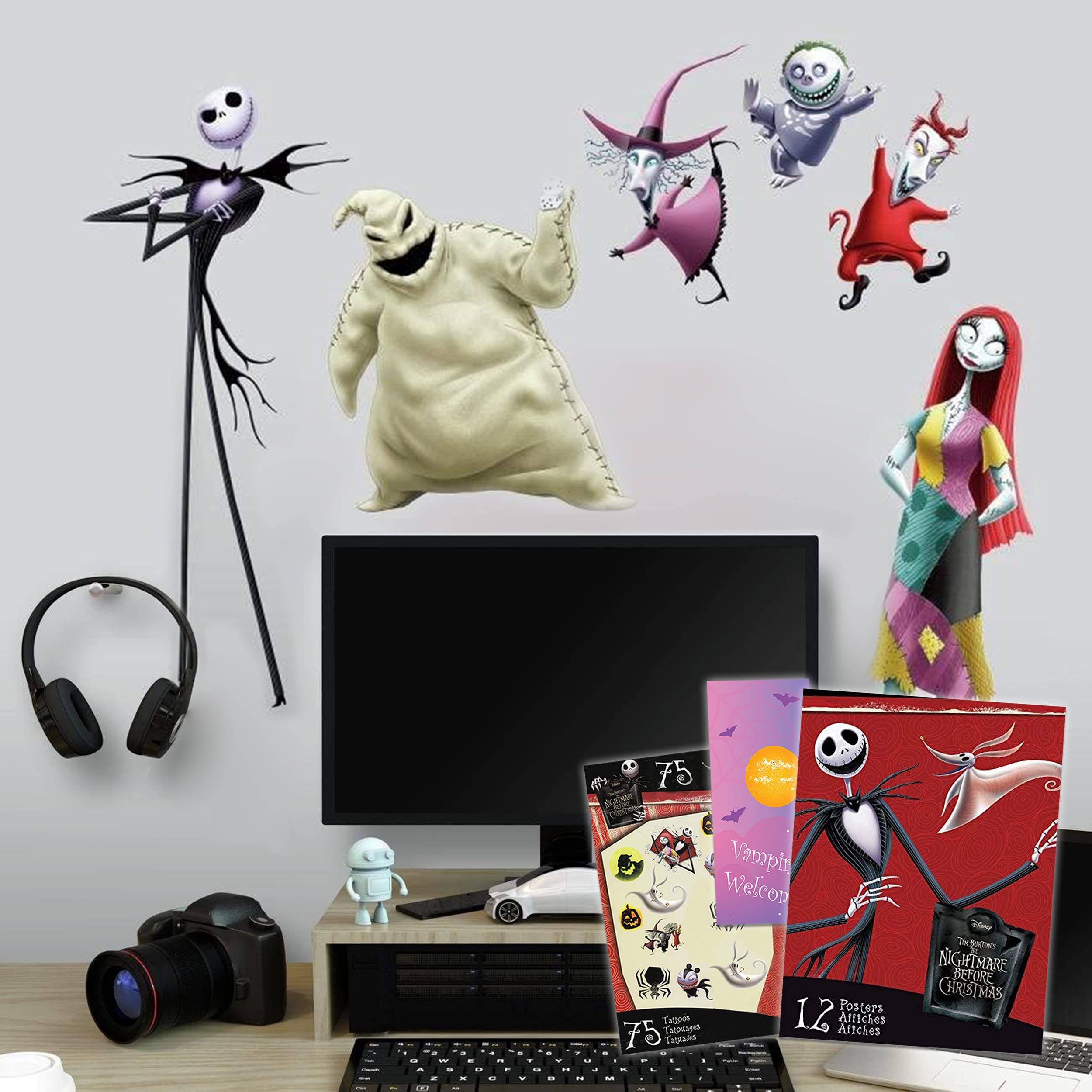 Buy RoomMates Nightmare Before Christmas Decal Set 21 Pc Nightmare