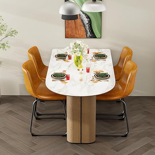 Miniatura 9 de Juego de 2 taburetes de bar de piel sintética, taburetes de bar de altura de mostrador, taburetes de mostrador de 26 pulgadas con respaldo,