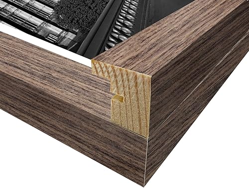 Miniatura 4 de Soonrada Marcos rústicos de 12 x 16 pulgadas para mostrar fotos de 11 x 14 pulgadas con paspartú o de 12 x 16 pulgadas sin paspartú, marco de fotos