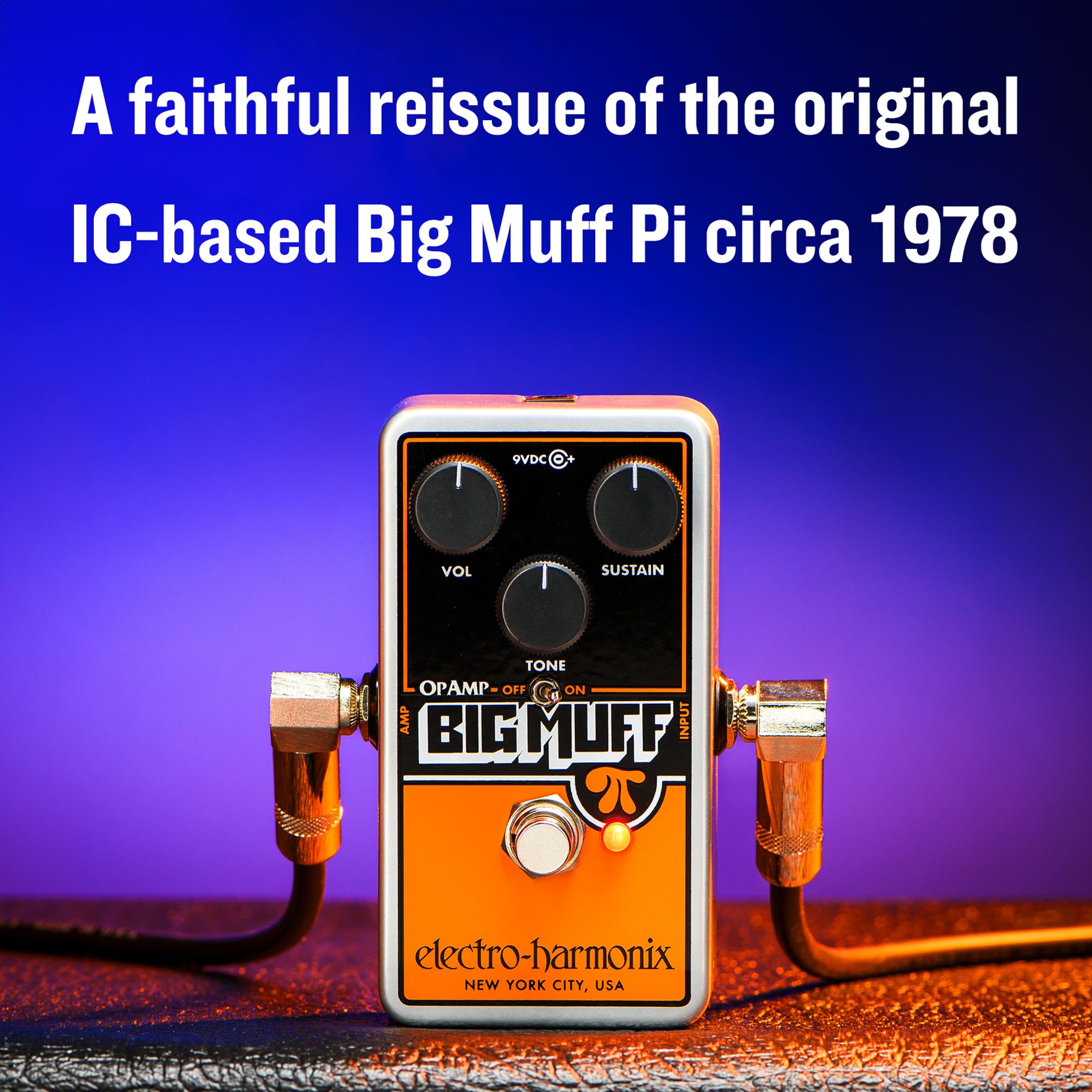 Electro-Harmonix Op Amp Big Muff Pi Fuzz Pedal : Amazon.ca
