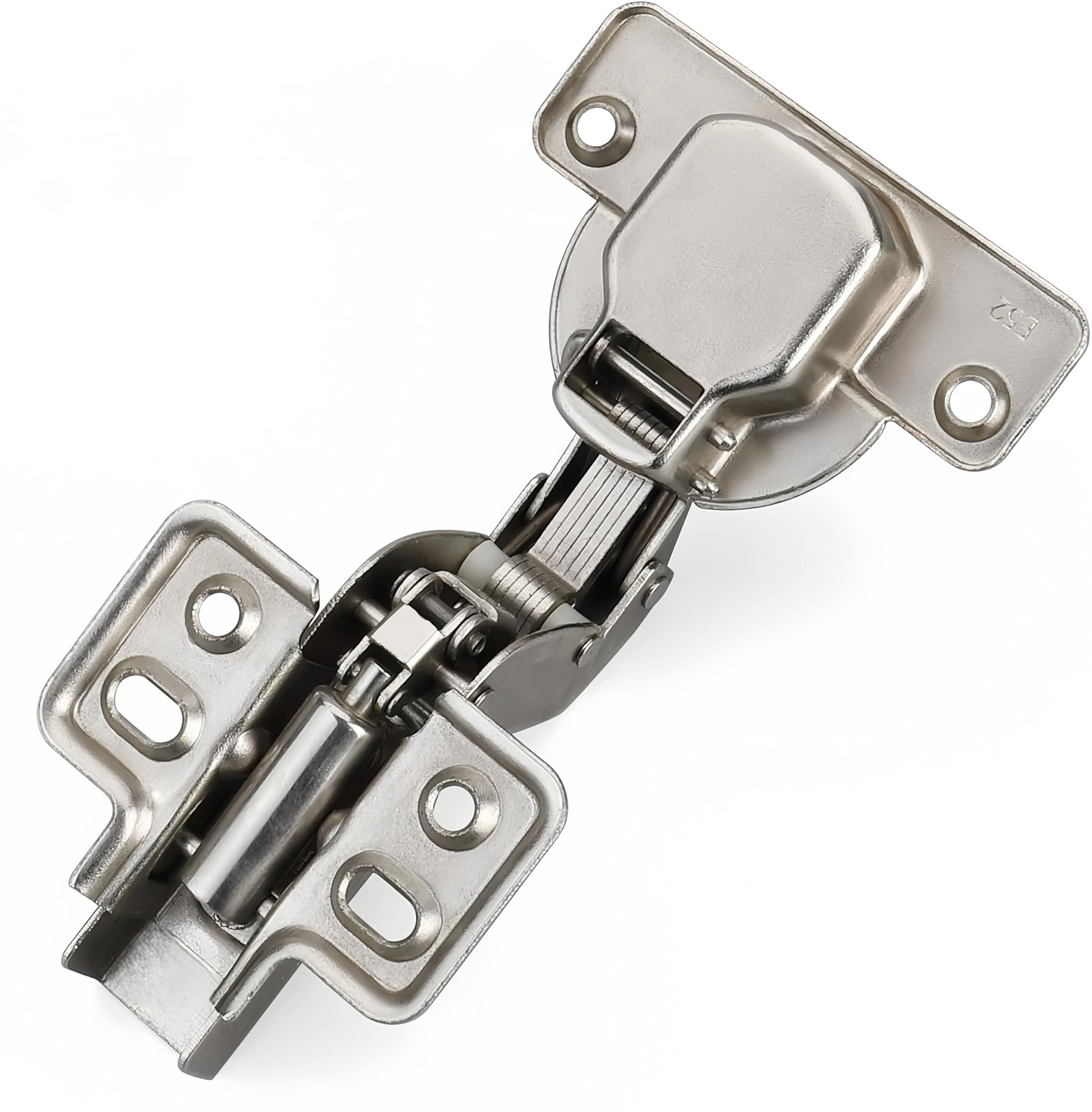 Luokim 2 Pcs Heavy Duty 40mm Cup Inset Soft Close Cabinet Hinges