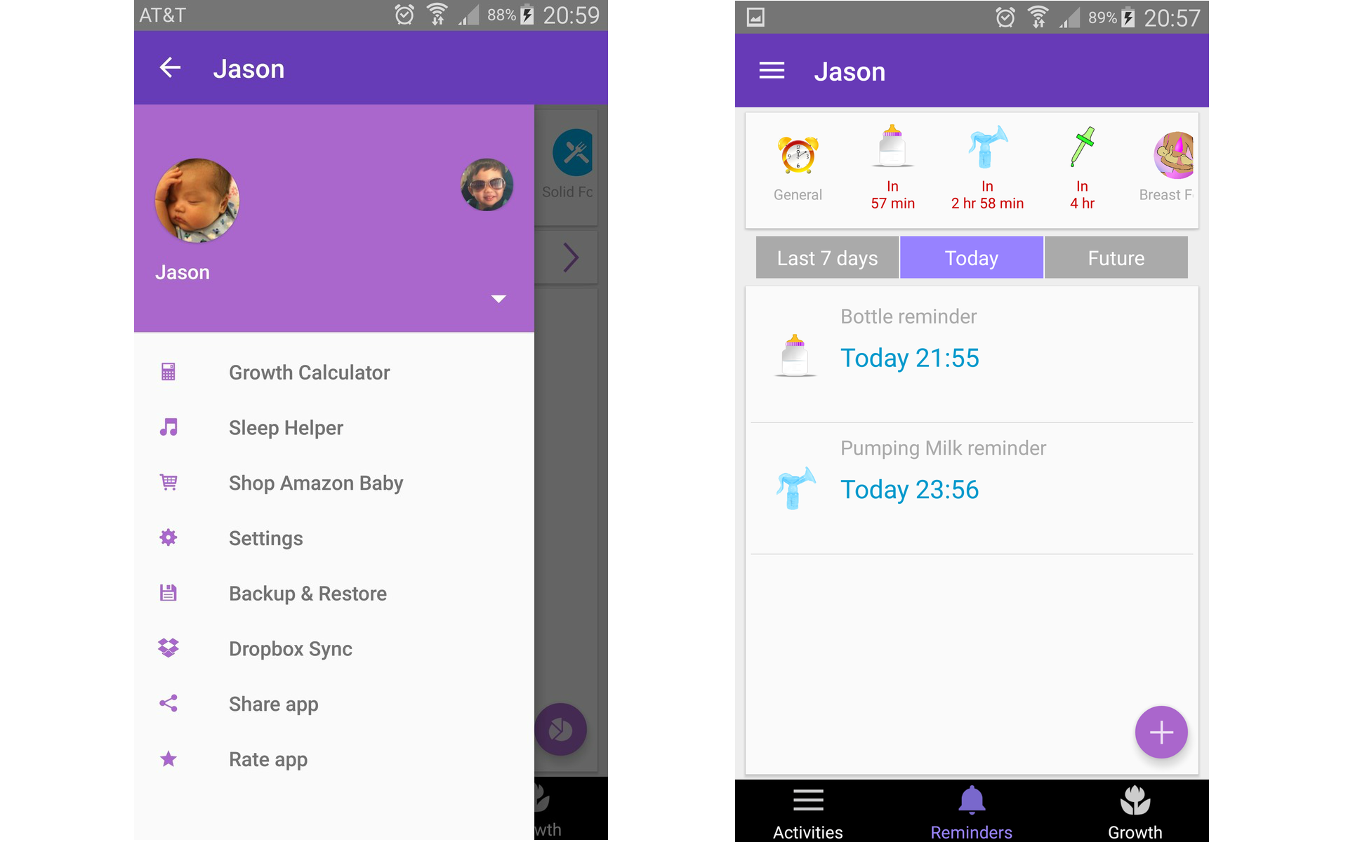 Baby Tracker App on Amazon Appstore