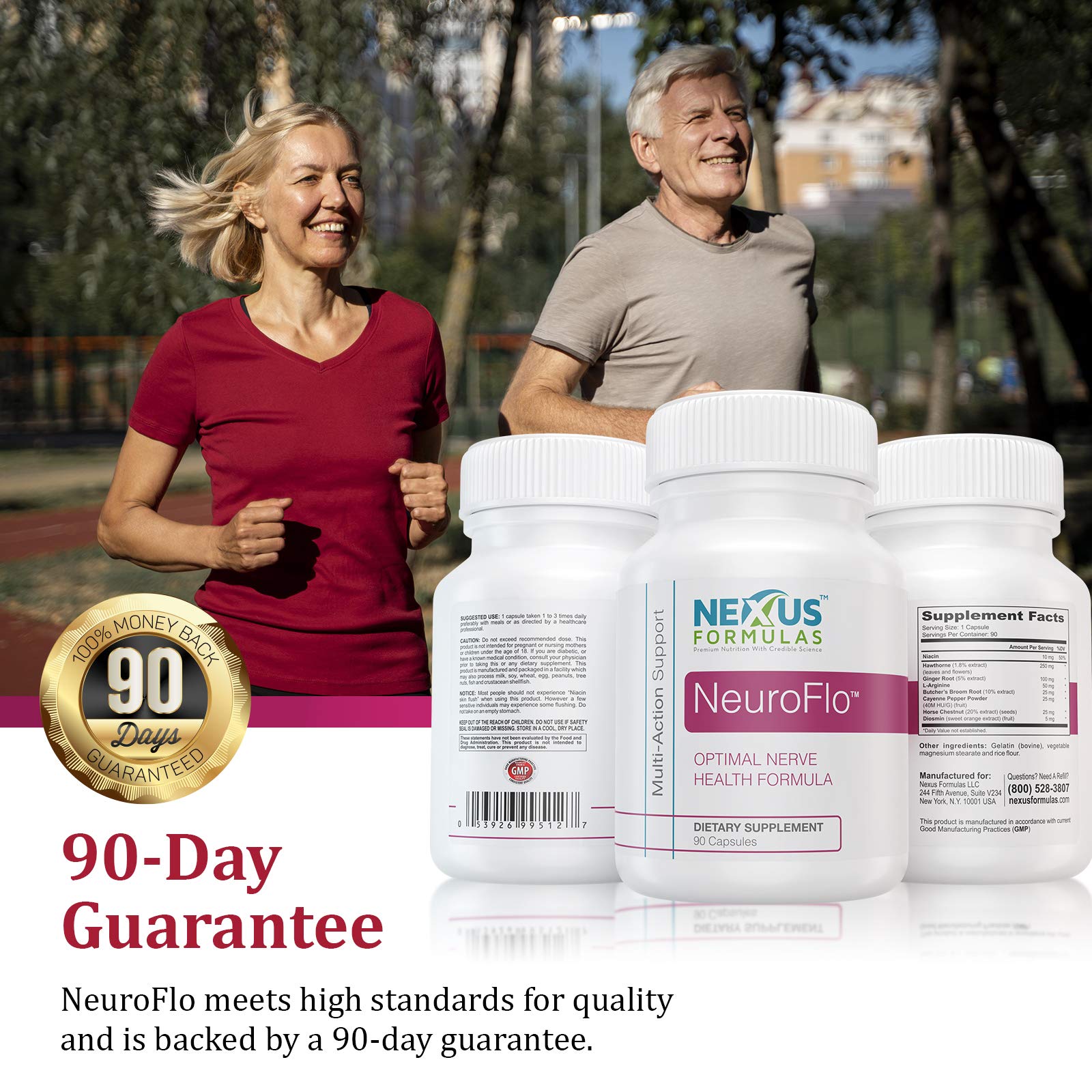 Buy Nexus Formulas NEUROFLO Nerve Health and Circulation Formula