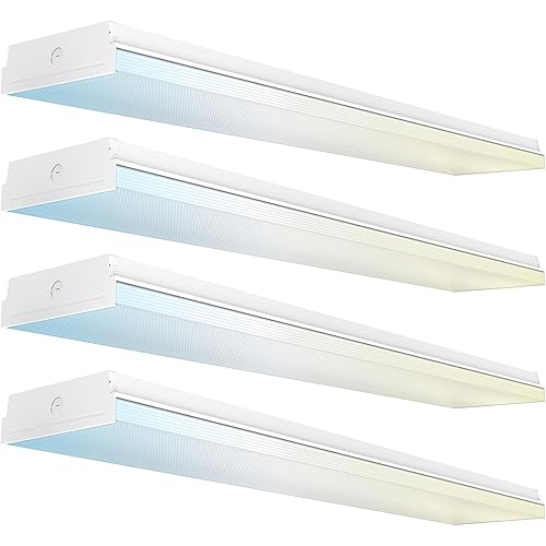 Sunco Garage Lighting, LED Shop Lights for Workshop 4ft, 8